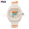 斐樂（FILA）手表女送女生潮流老爹風(fēng)格撞色運(yùn)動(dòng)學(xué)生硅膠手表 FLM38-6105-007 曬單實(shí)拍圖