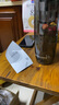 父親節禮物磁吸茶水分離杯便攜水杯男生2025年新款磁彈泡茶杯 時(shí)尚黑800ml送防燙杯套+ 曬單實(shí)拍圖