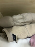 無(wú)印良品（MUJI）女式 輕量羽絨便攜式 背心  淺米色 XL  曬單實(shí)拍圖
