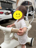 貝趣兒童三輪車(chē)嬰兒車(chē)1-3歲遛娃神器推車(chē)寶寶腳踏車(chē)小孩輕便溜娃車(chē) 頂配棕 丨剎車(chē)+燈音樂(lè )+推桿+頂棚 推騎兩用一周歲生日禮物 曬單實(shí)拍圖