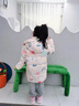 G.DUCKKIDS女童羽絨服中長(zhǎng)款加厚2025冬季新款洋氣兒童外套白鴨絨中小童冬裝 彩虹粉色 100 建議身高90-100cm3-4歲 曬單實(shí)拍圖