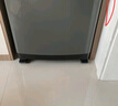 洗衣機底座移動(dòng)架滾筒波輪通用冰箱腳墊底座萬(wàn)向滑輪增高防震托架 萬(wàn)向雅黑色24輪一對+撬棍 曬單實(shí)拍圖