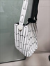 chongsukei小&ck香港代購菜藍子手拎包女日本時(shí)尚幾何水桶包撞色菱格單肩腋 新款菜籃子大號白色 曬單實(shí)拍圖