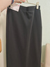 優(yōu)衣庫女裝快干休閑窄身長(cháng)裙/半身裙裙子485599 09 黑色 L 曬單實(shí)拍圖
