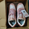 新百倫574女鞋運動(dòng)鞋2025新款防滑跑步鞋厚底男女休閑鞋男鞋板鞋老爹鞋 櫻花粉 37 曬單實(shí)拍圖