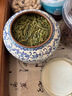 津盼青花汝窯茶葉罐大號高檔密封罐家用陶瓷防潮茶罐中式存茶儲茶罐子 纏枝蓮青花汝窯-大號茶葉罐 曬單實(shí)拍圖