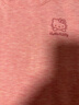 Hello Kitty女童保暖內衣套裝秋冬兒童秋衣秋褲套裝睡衣 55629粉色 130  曬單實(shí)拍圖