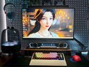漫步者花再Halo PixelBar深淵字幕歌詞音響電腦桌面音箱 藍牙6.0RGB燈效 破曉白 有線音箱 曬單實拍圖