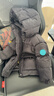 嘟嘟家【三防小絨被】寶寶羽絨服冬季男童衣服冬款女童冬裝兒童防寒服冬 黑色 100 曬單實(shí)拍圖