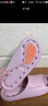 朦朦兔流氓兔漏水拖鞋女夏季洗澡浴室防滑不臭腳速干居家室內eva涼拖鞋 粉色 36-37 適合35-36腳穿 曬單實(shí)拍圖