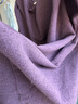 優(yōu)衣庫女裝柔軟針織搖粒絨圓領(lǐng)套頭衫/長(cháng)袖抓絨衛衣T恤新款479609 479609/78絳紫色 XL 曬單實(shí)拍圖
