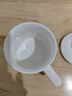 尚言坊羊脂玉瓷泡茶杯家用辦公室馬克杯帶蓋德化白瓷水杯子陶瓷個(gè)人專(zhuān)用 1純白-自在辦公杯 曬單實(shí)拍圖