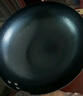 金存章丘炒鍋鐵鍋炒菜鍋圓底家用無(wú)涂層老式 錘印款木把32cm已開(kāi)鍋 曬單實(shí)拍圖
