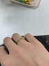 銀戒指999足銀素圈戒指女閨蜜小指尾戒中指小眾設計男式情侶對戒 細款 光面 15號 曬單實(shí)拍圖