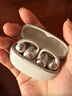 韶音（SHOKZ）OpenDots ONE動(dòng)鈦圈開放式藍(lán)牙耳機(jī)耳夾式耳機(jī)藍(lán)牙跑步運(yùn)動(dòng)無線E310 星際白 曬單實(shí)拍圖