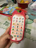 貓貝樂(lè )兒童手機早教玩具1-3-6歲男孩女孩嬰兒仿真電話(huà)可啃咬生日禮物紅 曬單實(shí)拍圖