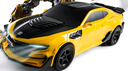 變形金剛（TRANSFORMERS）兒童玩具正版授權遙控汽車機器人男孩生日禮物大黃蜂三電版 曬單實拍圖