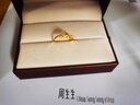 周生生永系列 星語(yǔ)心愿 開(kāi)口黃金戒指 足金閃砂五角星金戒 11661R計價(jià) 2.31克(含工費100元) 曬單實(shí)拍圖