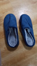 棉拖鞋男士秋冬季居家室內防滑軟底卡通可愛(ài)情侶半包跟地板棉拖鞋 簡(jiǎn)約線(xiàn)條 藏青 46-47碼(適合45-46碼穿) 曬單實(shí)拍圖