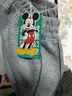 迪士尼（Disney）女童褲子秋季新款兒童運動(dòng)褲洋氣大童休閑衛褲 EK070麻灰色 170 曬單實(shí)拍圖