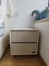 全友（QUANU）【迷瞪直播間】129801小方糖 小方糖臥室床頭柜抽屜置物柜儲物 129801-2床頭柜*1 曬單實(shí)拍圖