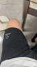 準者跑步運動(dòng)短褲男夏季籃球褲寬松透氣休閑褲速干健身美式褲子 504純正黑 【后腰單口袋】 XL 曬單實(shí)拍圖