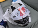 NEVA3C認證摩托車(chē)頭盔男女DOT標準全盔雙鏡片四季通用機車(chē)安全帽 曬單實(shí)拍圖