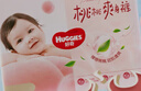 好奇（Huggies）鉑金裝小桃褲紙尿褲NB84片(5kg以下)尿不濕【透爽散熱】 曬單實(shí)拍圖