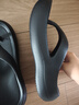 樸西新款夏季人字拖女厚底外穿夾腳拖鞋海邊沙灘涼拖鞋女士防滑防臭 珍珠黑 35-36 曬單實(shí)拍圖