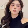 PWLS925銀亮片流蘇耳線(xiàn)女2025新爆款輕奢小眾設計耳環(huán)高級感氣質(zhì)耳飾 金色圓片流蘇耳線(xiàn)【925銀】 曬單實(shí)拍圖