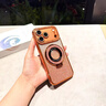 潮虎閃粉水鉆磁吸支架適用蘋(píng)果17promax手機殼新款星宇橙iphone16保護套奢華14高級感女15pro全包防摔 【閃粉水鉆支架-星宇橙】高端旗艦款*全包防摔 iPhone 11 曬單實(shí)拍圖