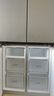美的（Midea）M60真香系列508雙系統純平全嵌十字四門(mén)家用冰箱大容量底部散熱國家補貼BCD-508WUSPZM(E)星塵砂 曬單實(shí)拍圖