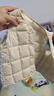 嘟嘟家男童馬甲秋冬寶寶童裝坎肩冬裝嬰兒衣服背心洋氣女童馬夾 米白色 曬單實(shí)拍圖