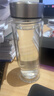 希諾（HEENOOR）雙層玻璃杯男家用商務辦公泡茶杯子過濾車載水杯XN-9302 345mL 曬單實拍圖