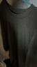 優(yōu)衣庫男裝HEATTECH EXTRA WARM棉混紡圓領(lǐng)T恤/9分袖保暖衣479450 479451/08深灰色 L 曬單實(shí)拍圖