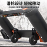 鎂多力（midoli）伸縮梯多功能人字梯加厚鋁合金折疊梯工程升降梯子登高梯可變直梯 DL0440-17(無(wú)鎖扣) 曬單實(shí)拍圖