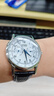 西鐵城（CITIZEN）手表 小藍針男表光動(dòng)能小牛皮表帶時(shí)尚休閑腕表情人節禮物 AO9000-06B 曬單實(shí)拍圖