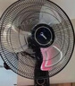 美的（Midea）壁扇18吋壁掛電風(fēng)扇餐廳商用輕聲宿舍搖頭商用掛墻風(fēng)扇食堂大風(fēng)力工業(yè)壁扇 18寸金屬鋁葉機械款 18英寸灰色五葉拉繩款40YA 曬單實(shí)拍圖