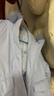 戴維貝拉（DAVE＆BELLA）女童冬裝外衣中大童白鴨絨羽絨服兒童上衣防潑水小女孩連帽外套 藍(lán)色【現(xiàn)貨】 165cm 【充絨量138g】 曬單實(shí)拍圖
