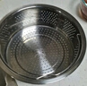 合慶 304不銹鋼瀝米飯蒸飯神器蒸飯籃家用電飯煲蒸格蒸籠蒸屜米湯分離 大號21.5CM蒸飯器【4-5人適用】 曬單實(shí)拍圖