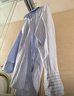 優(yōu)衣庫女裝全棉條紋襯衫/長(cháng)袖襯衣薄外套25秋冬新款479079 61 水藍色 XS /150/76A 曬單實(shí)拍圖