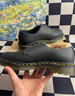 馬丁博士（Dr.Martens）1461 Vegan 秋新款爆款百搭通勤時尚皮鞋 黑色 39 曬單實拍圖