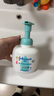 強生（Johnson）嬰兒牛奶柔泡沐浴露洗發(fā)水二合一400ml 新生兒寶寶兒童泡沫易沖洗 曬單實(shí)拍圖
