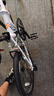 大行（DAHON）青春版P8折疊自行車(chē)20寸8速成人超輕男女式單車(chē)KAC081 亮面白 曬單實(shí)拍圖