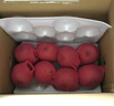京鮮生 煙臺紅富士蘋(píng)果 8粒裝 單果160-190g 生鮮水果 曬單實(shí)拍圖