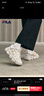 FILA 斐樂(lè )官方女鞋PEASE摩登運動(dòng)鞋2025冬新款豌豆鞋面包鞋休閑鞋 杏仁奶白/杏仁餅干棕-MA 38 曬單實(shí)拍圖