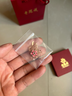 老鳳祥桃花銀項(xiàng)鏈女生2025新款吊墜小眾輕奢飾品情人節(jié)生日禮物女友老婆 曬單實(shí)拍圖
