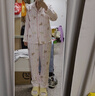 宮蝶【輕柔軟】睡衣女春秋2025新款長(zhǎng)袖卡通帶胸墊家居服套裝秋季 卡通長(zhǎng)袖套裝（不可拆卸胸墊） L （建議100-120斤） 曬單實(shí)拍圖