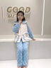 兒童睡衣女孩秋冬拉布布珊瑚絨初中生加厚親子中大童法蘭絨家居服 YM3515拉布布 110 童10碼建議身高105-115CM 曬單實(shí)拍圖