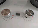 帥康（Sacon）【炊煙灶Pro】白色 燃氣灶煤氣灶雙灶天然氣 嵌入式5.6kW煙灶聯(lián)動(dòng)定時(shí)灶免改孔 國補 JZT-3B816W 曬單實(shí)拍圖